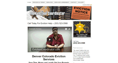 Desktop Screenshot of evictioncoordinator.com